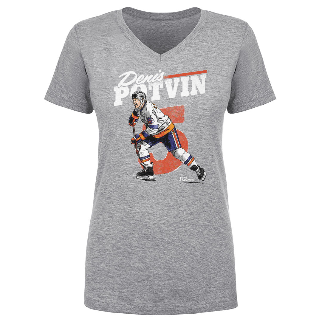 Denis Potvin New York I Retro WHT