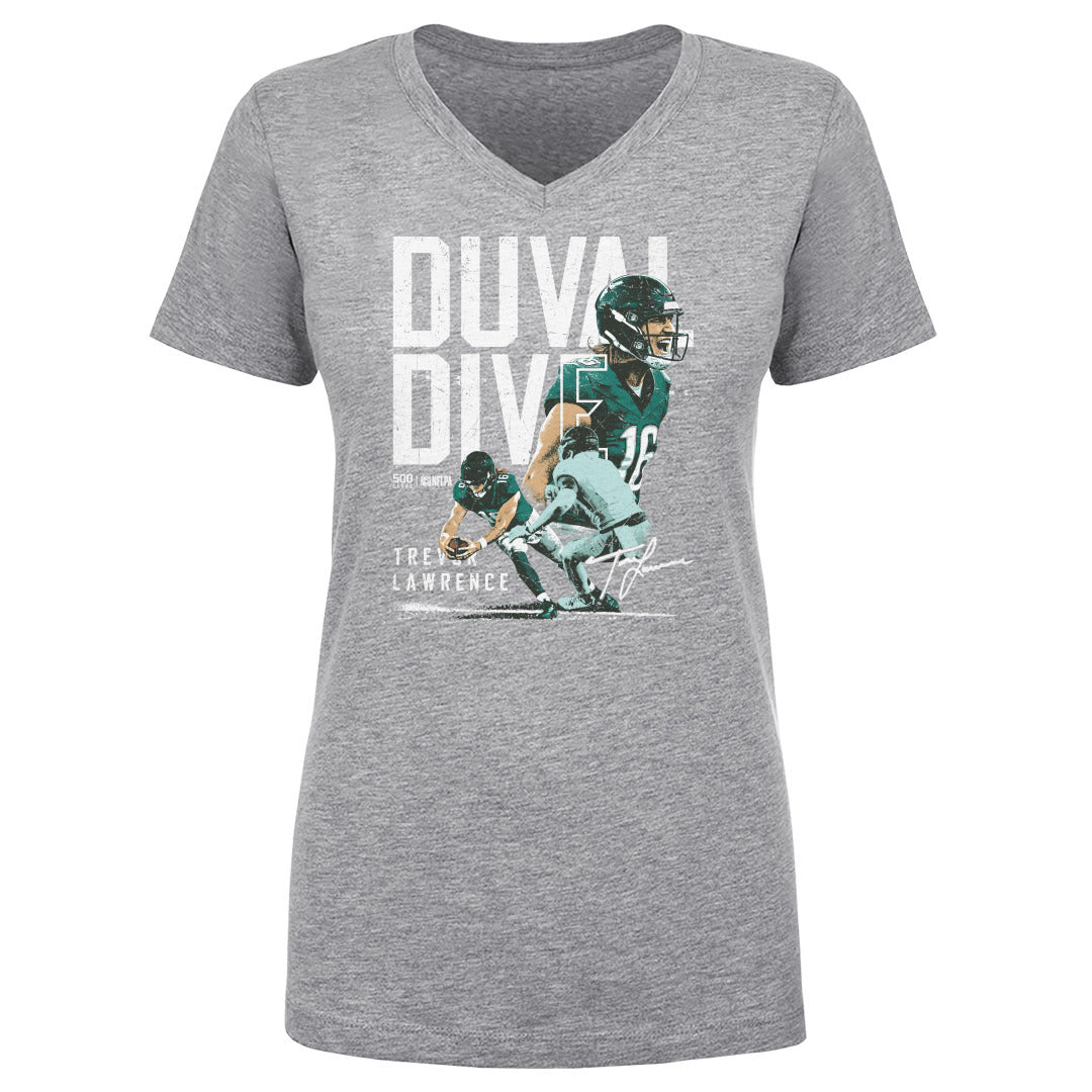Trevor Lawrence Jacksonville Duval Dive WHT