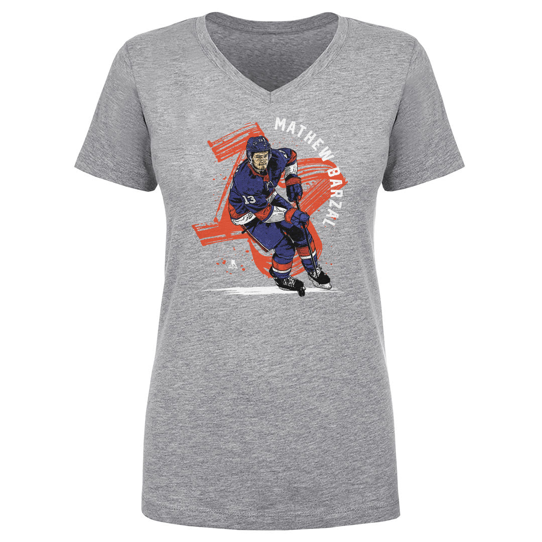 Mathew Barzal New York I Brush WHT