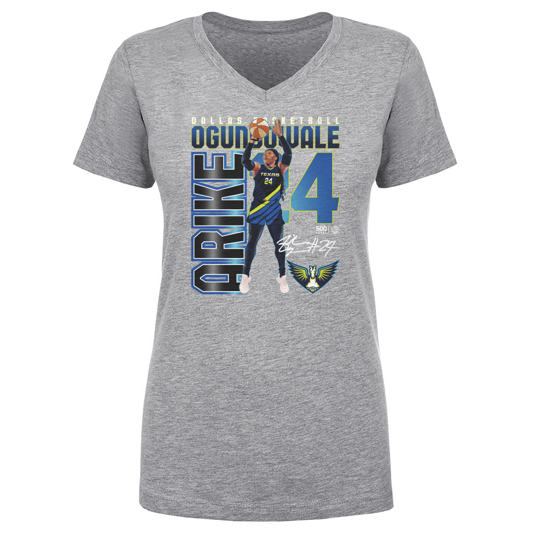 Arike Ogunbowale Dallas Wings Player Number WHT