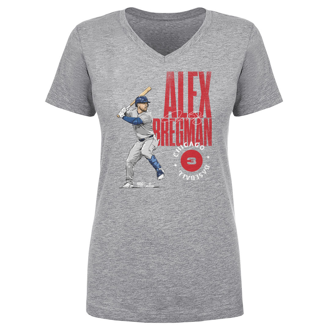 Alex Bregman Chicago C Stamp WHT