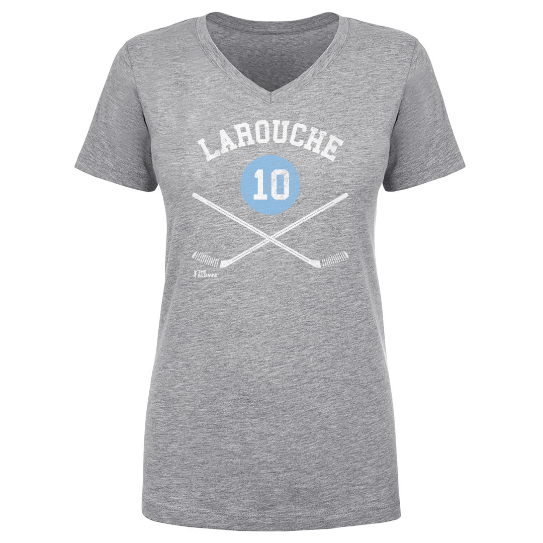 Pierre Larouche Pittsburgh 10 Sticks WHT