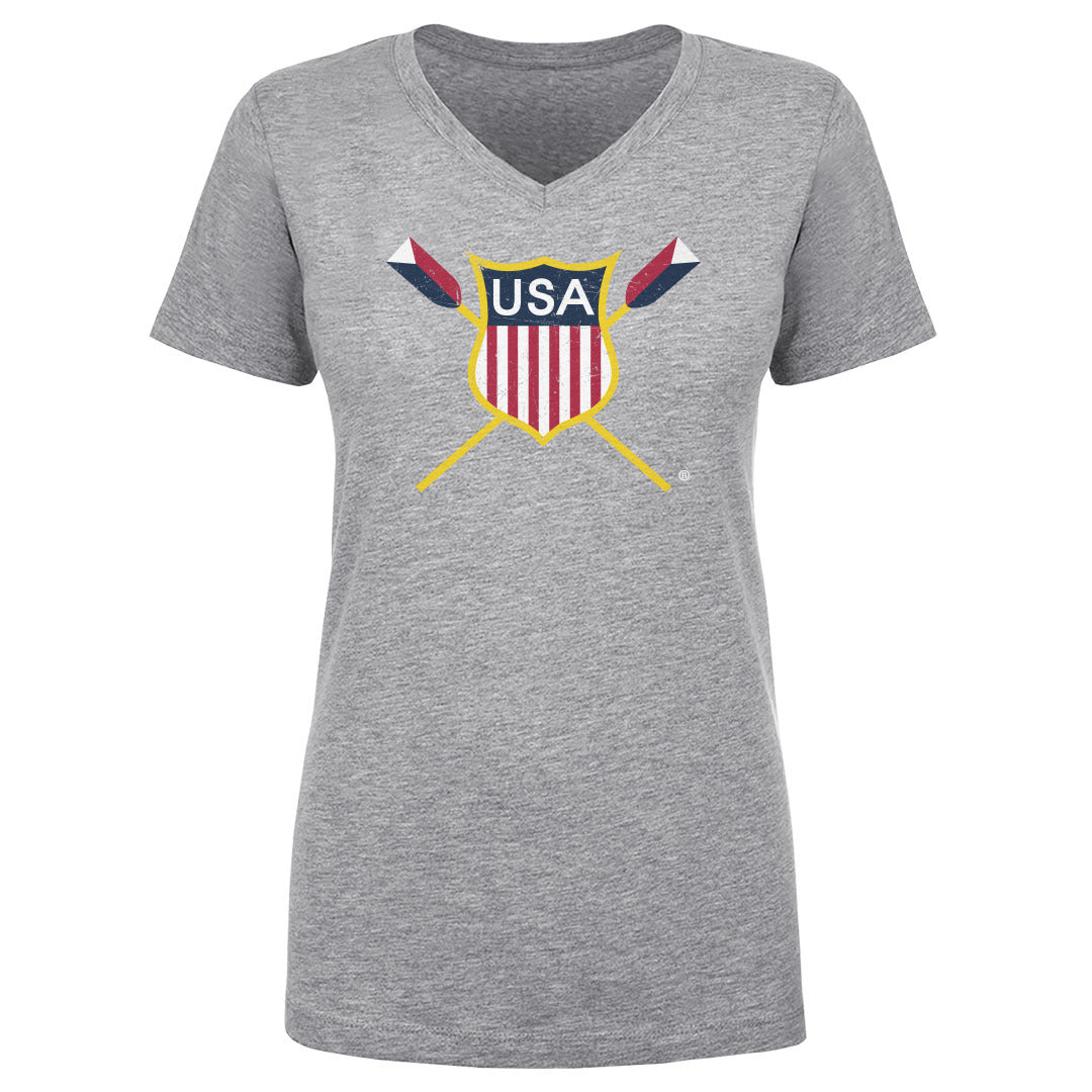 USRowing Emblem WHT