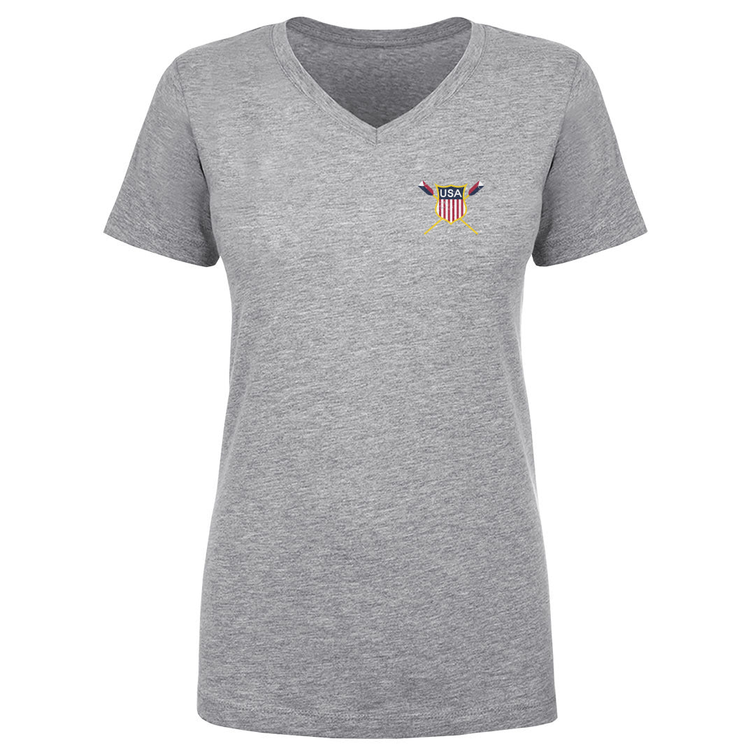 USRowing Emblem Pocket Color WHT