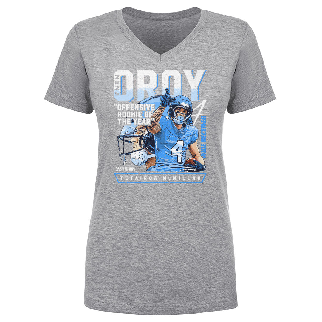 Tetairoa McMillan Carolina 2025 OROY WHT