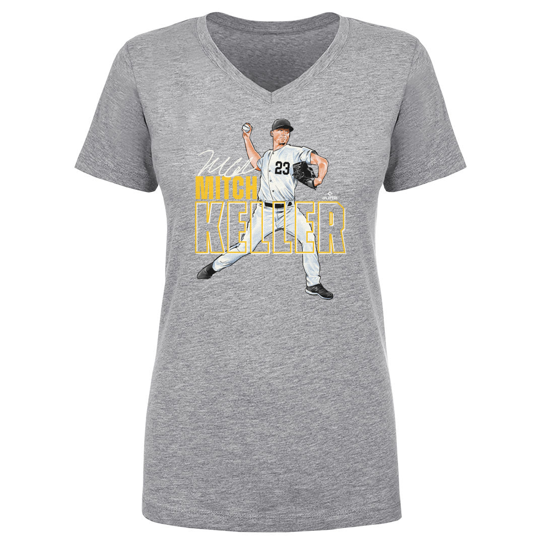 Mitch Keller Pittsburgh Stance WHT