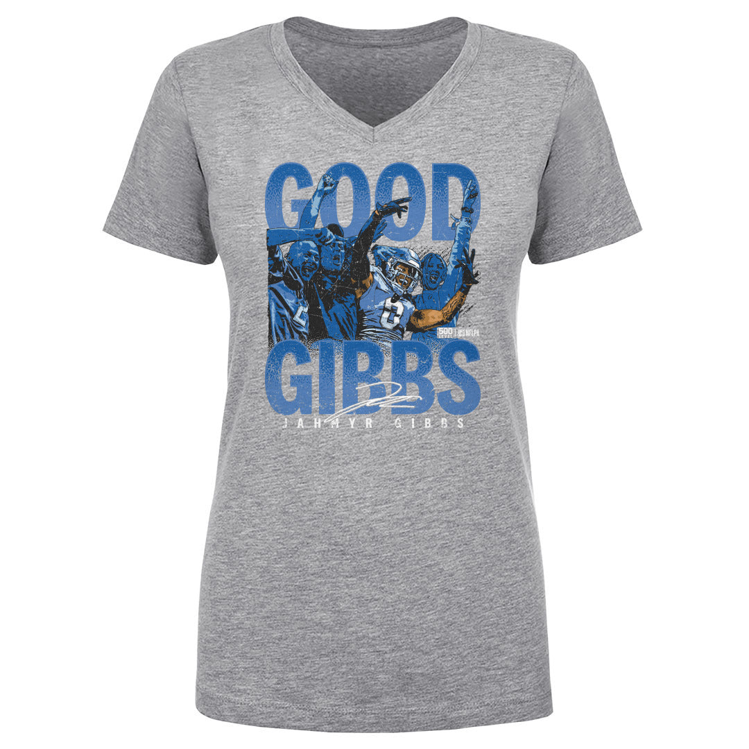 Jahmyr Gibbs Detroit Crowd Celebration WHT