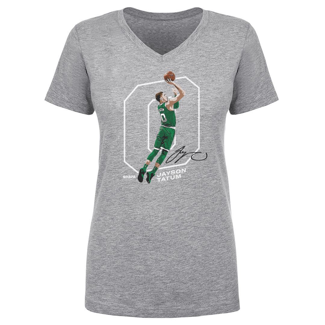 Jayson Tatum Outline W WHT