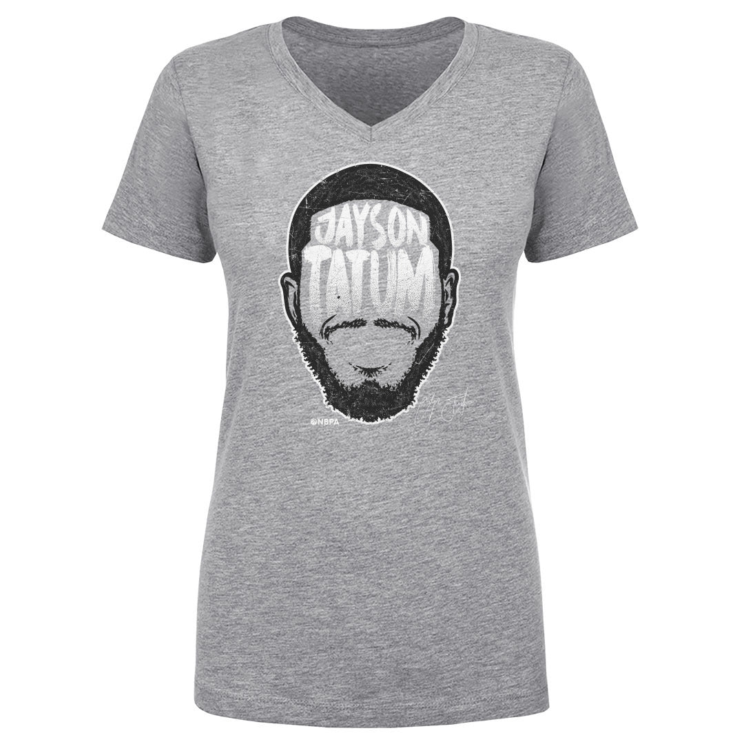 Jayson Tatum Player Silhouette WHT