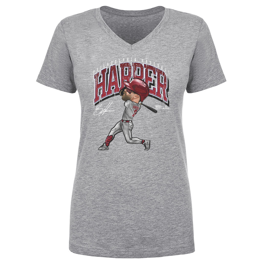 Bryce Harper Philadelphia Cartoon WHT