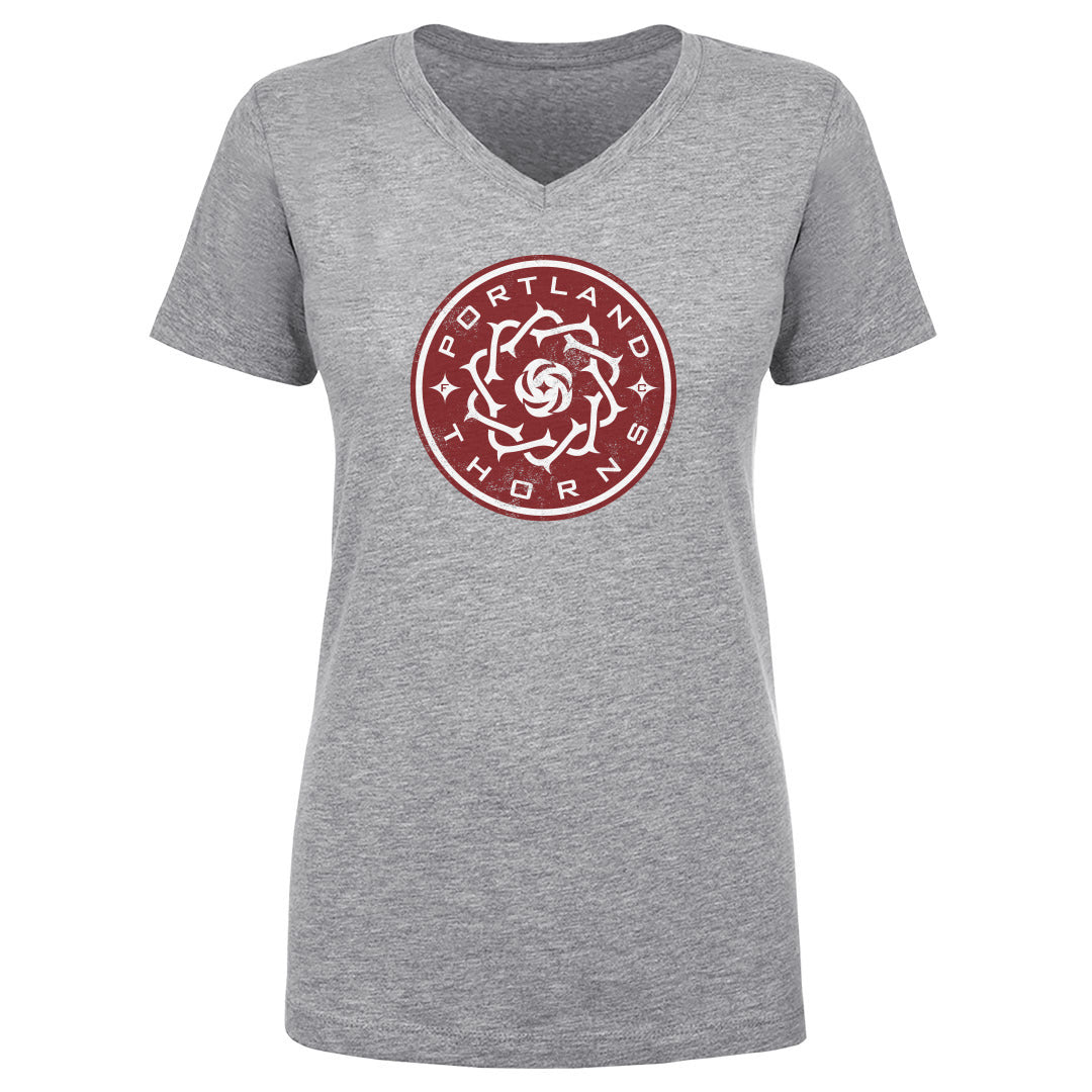 Portland Thorns FC Vintage Primary Logo WHT