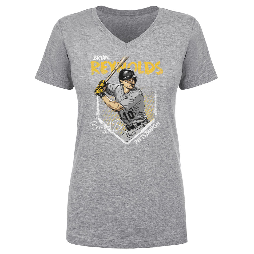 Bryan Reynolds Pittsburgh Base WHT