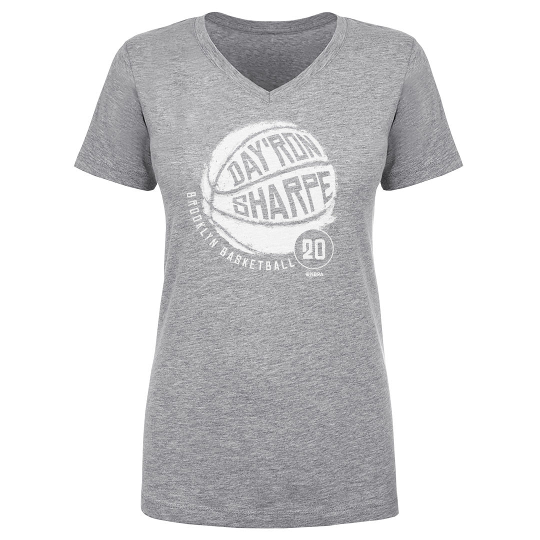 Day'Ron Sharpe Brooklyn Basketball WHT