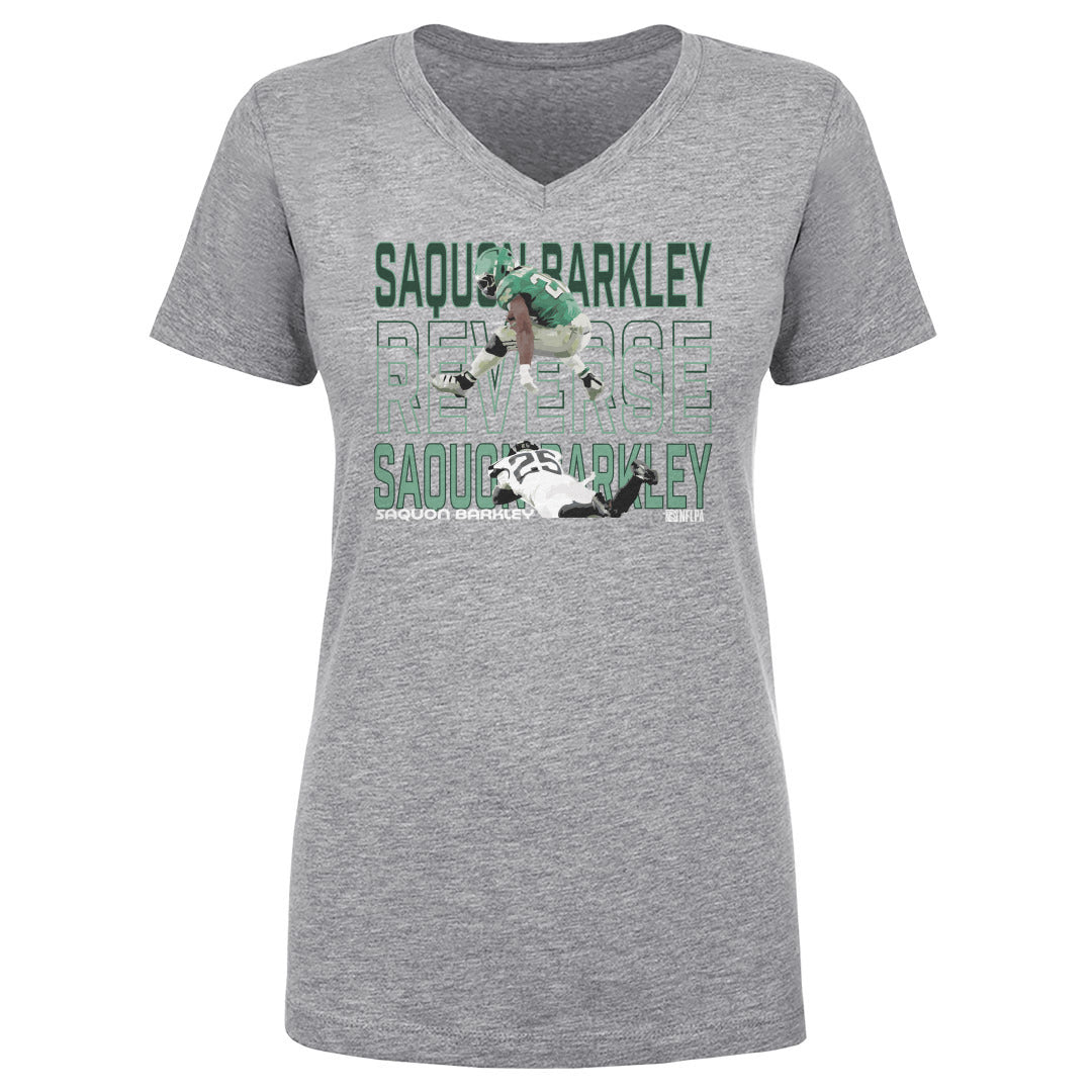 Saquon Barkley Philadelphia Hurdle WHT