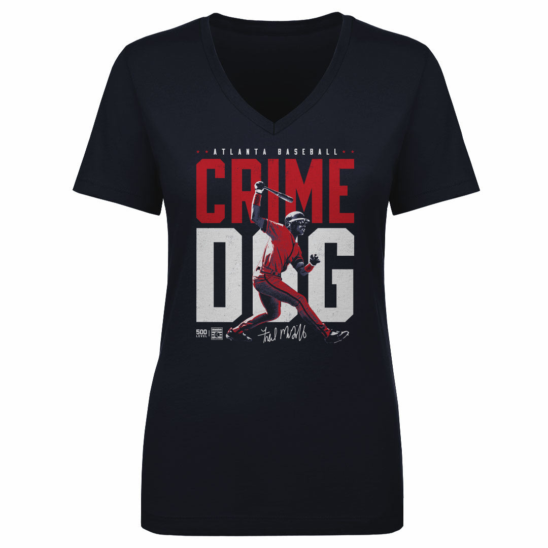 Fred McGriff Atlanta Crime Dog WHT