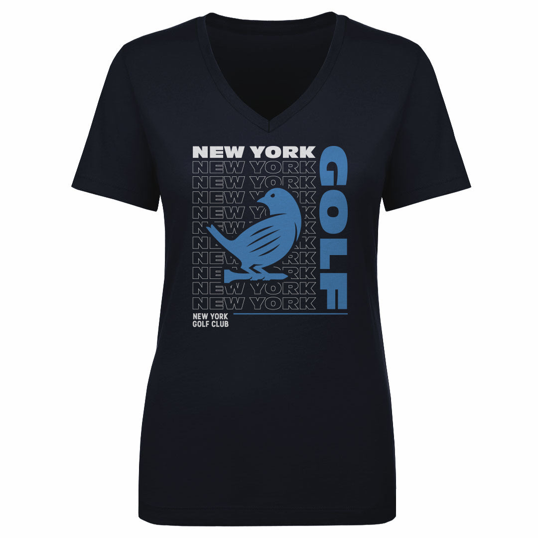 New York Golf Club Repeat Outline WHT