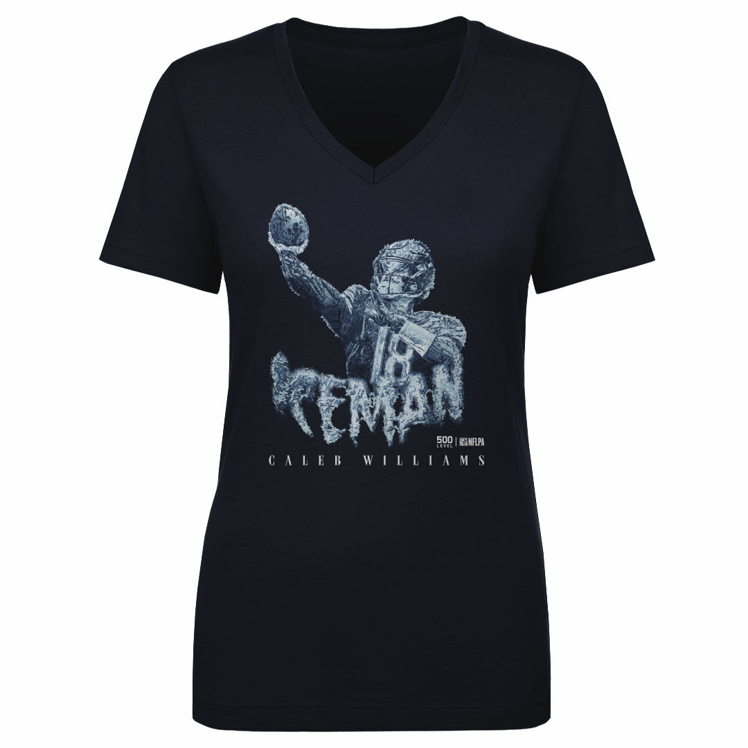 Caleb Williams Chicago Iceman Throw WHT