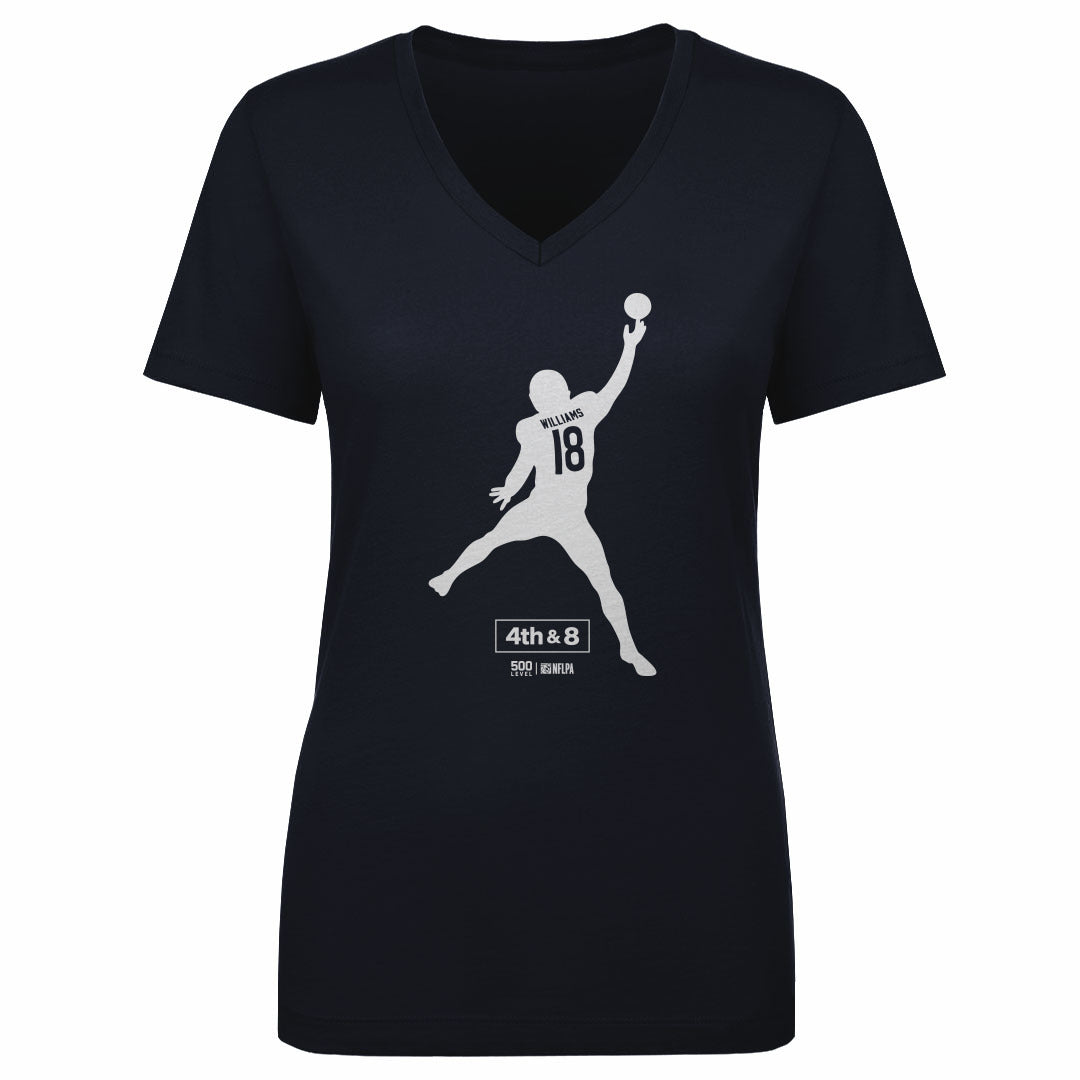 Caleb Williams Chicago Silhouette WHT