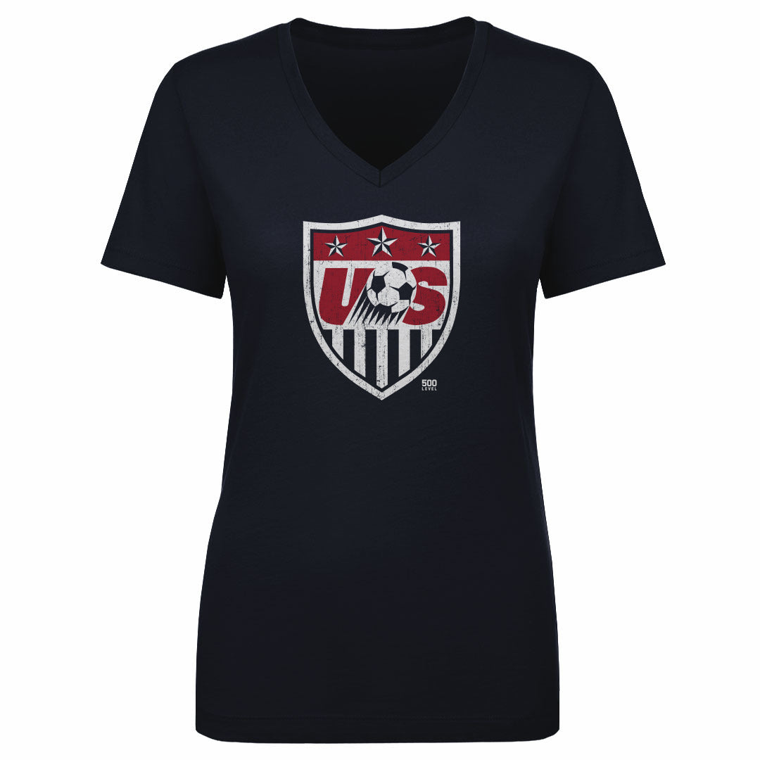 U.S. Soccer Retro Emblem WHT