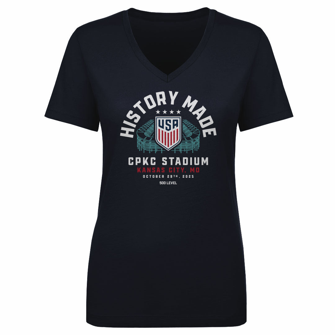USWNT History Made CPKC Stadium 2025 WHT