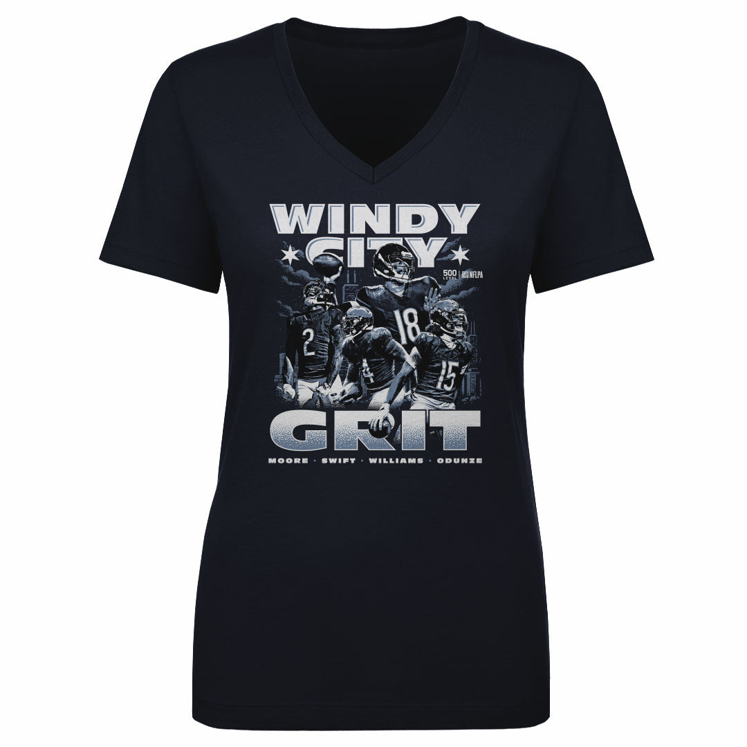 Caleb Williams Chicago Windy City Grit WHT