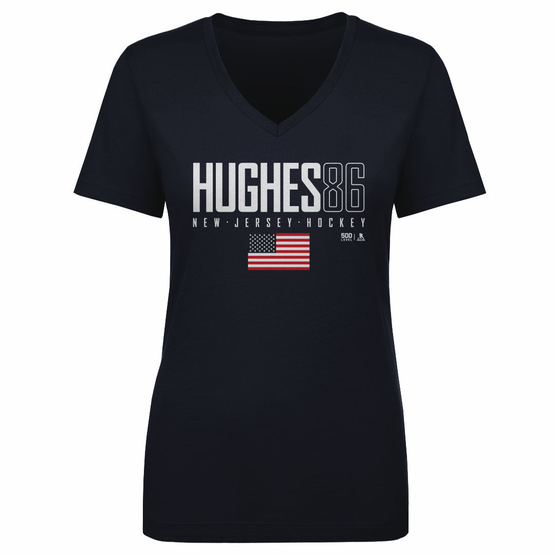 Jack Hughes New Jersey USA Elite WHT