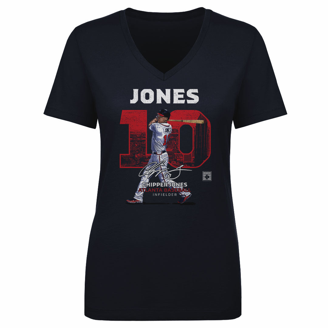 Chipper Jones Atlanta Throwback WHT