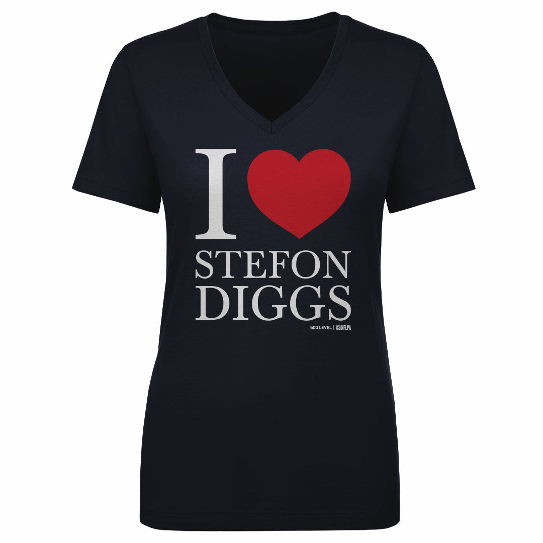 Stefon Diggs New England I Love WHT