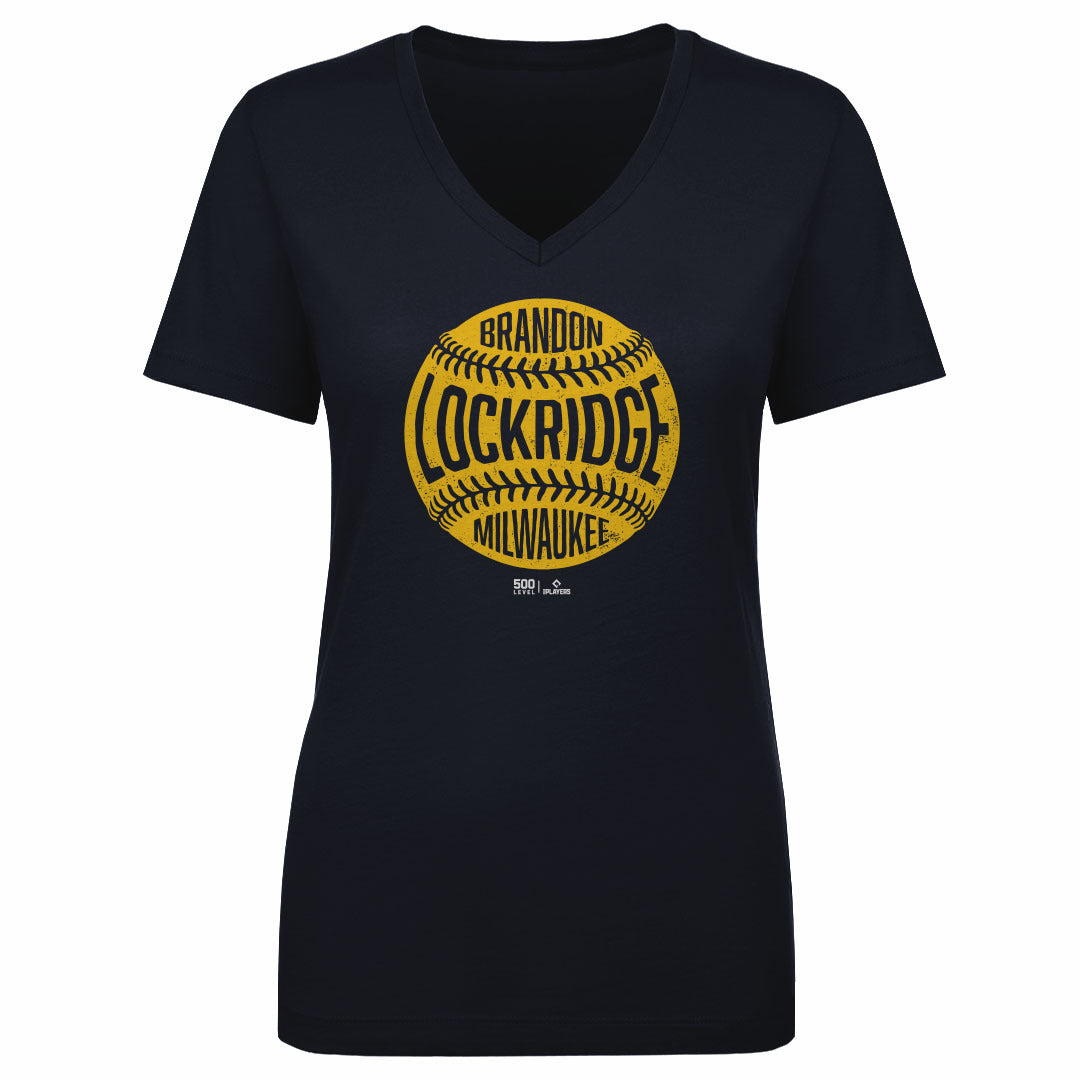 Brandon Lockridge Milwaukee Vintage Baseball WHT