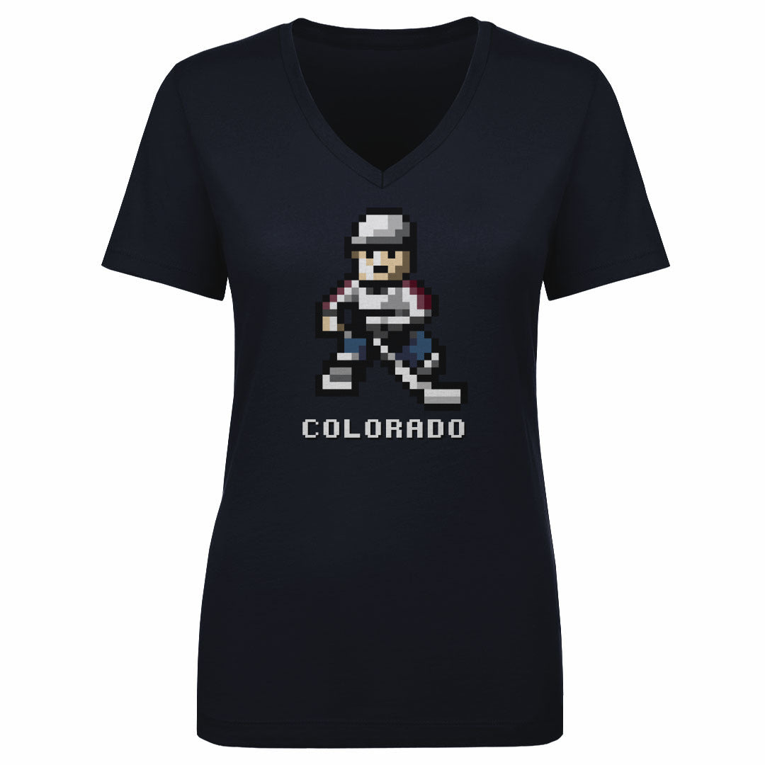 Colorado Hockey 8-bit WHT
