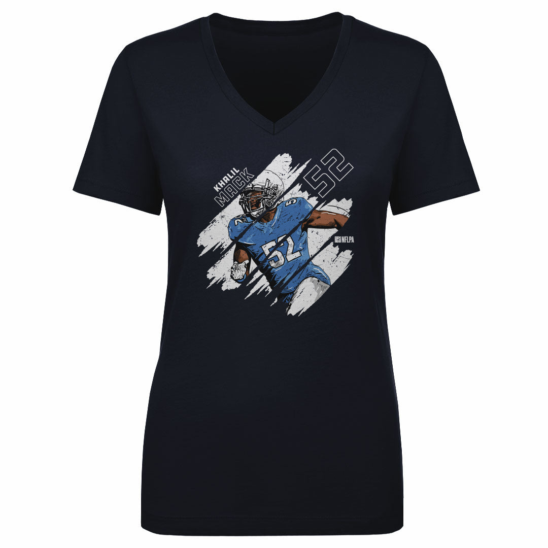 Khalil Mack Los Angeles C Stripes WHT