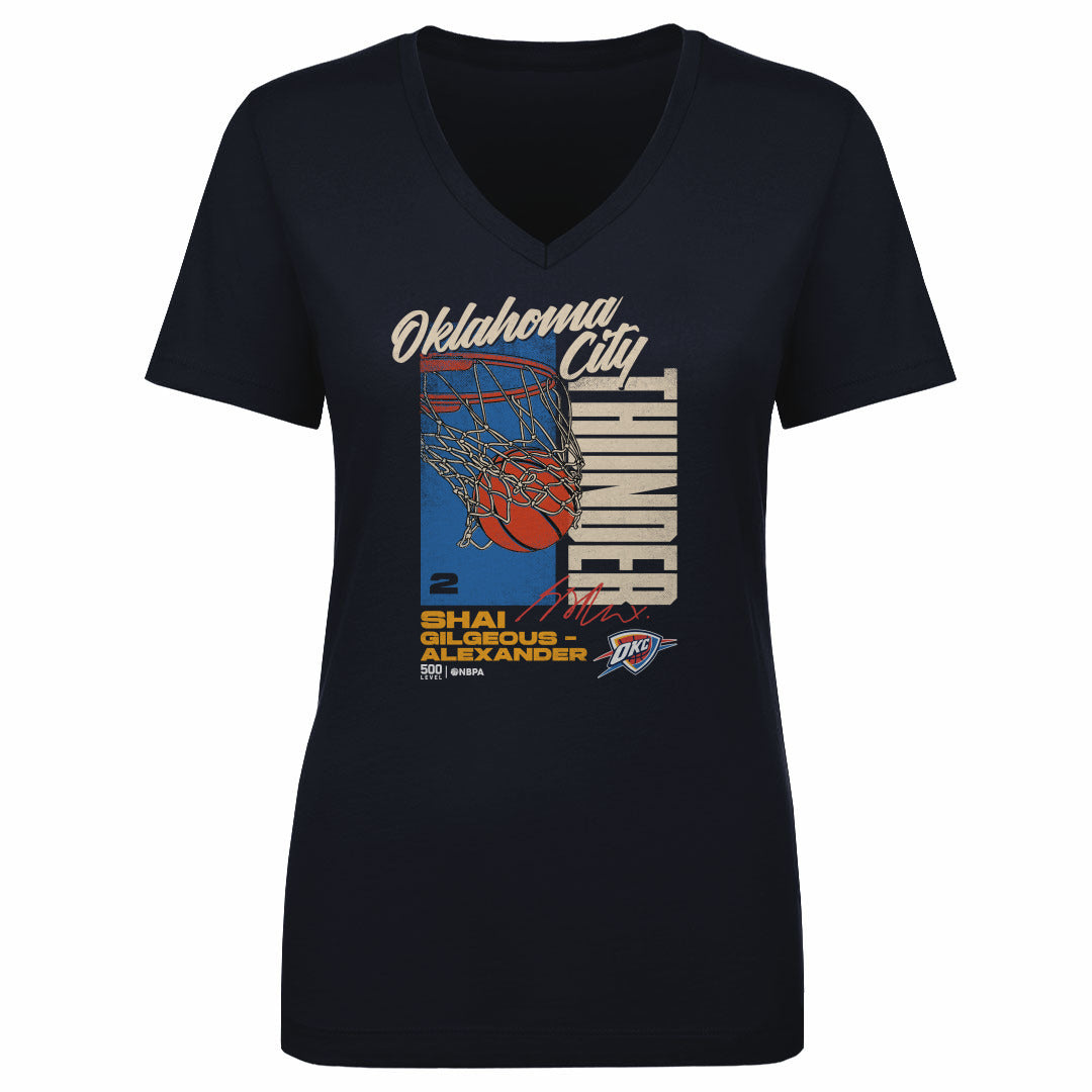 Shai Gilgeous-Alexander Oklahoma City Thunder All Net WHT