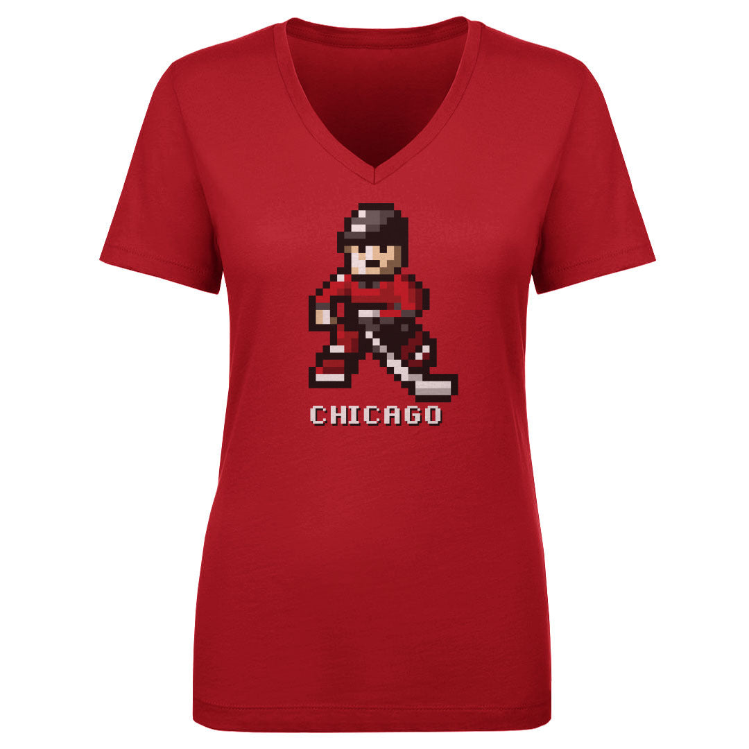 Chicago Hockey 8-bit WHT