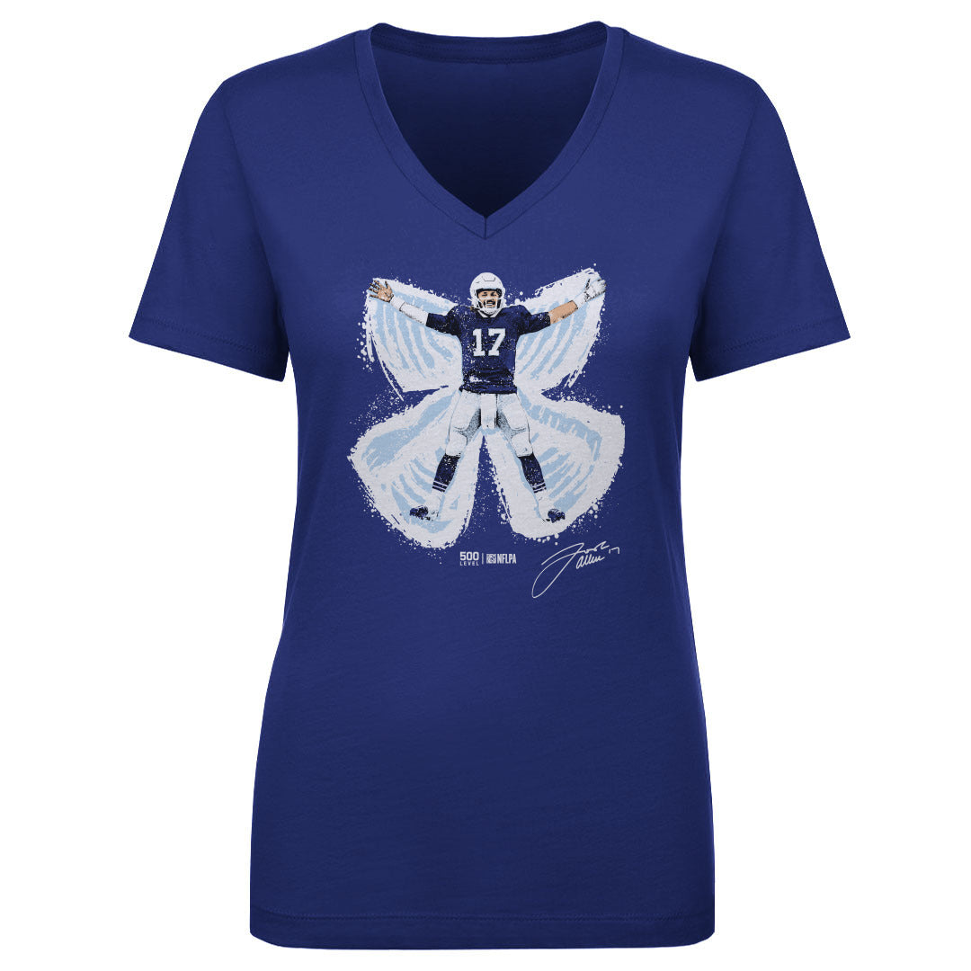Josh Allen Buffalo Snow Angel WHT