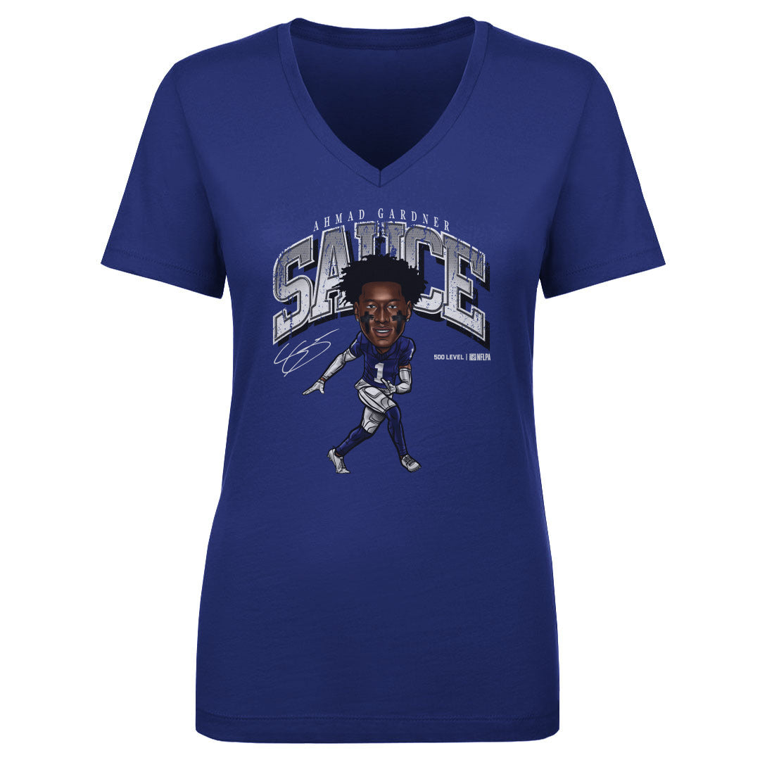 Sauce Gardner Indianapolis Cartoon WHT