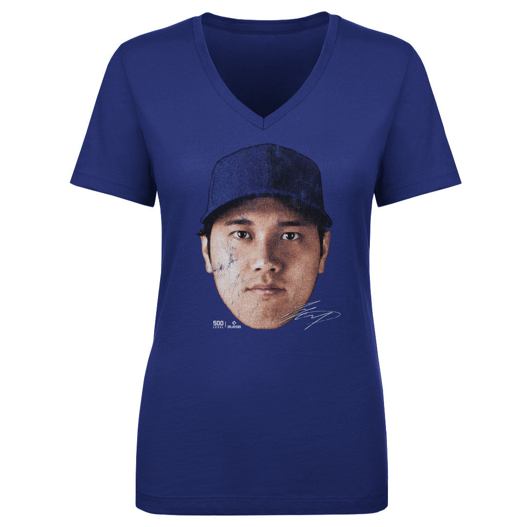 Shohei Ohtani Los Angeles D Vintage Head WHT