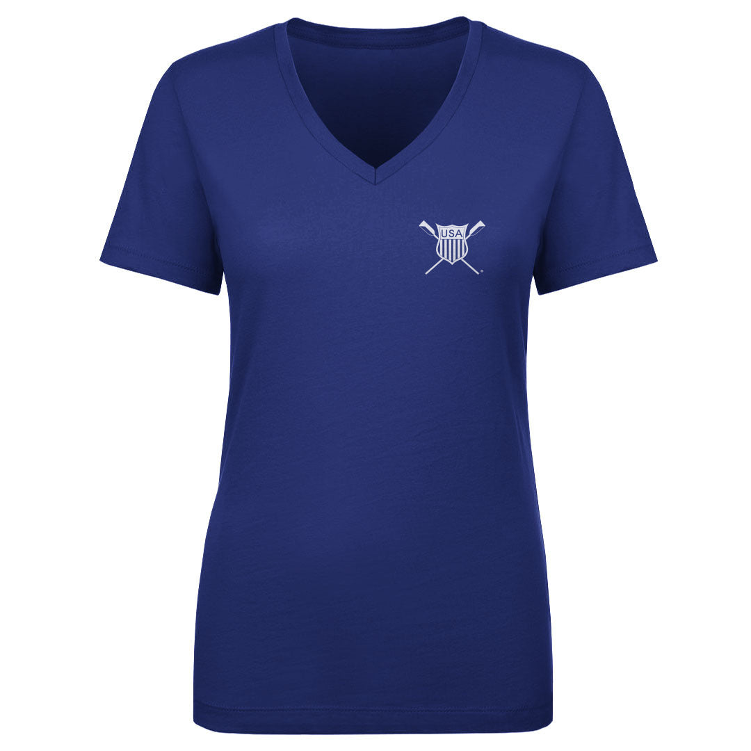 USRowing Emblem Pocket White WHT