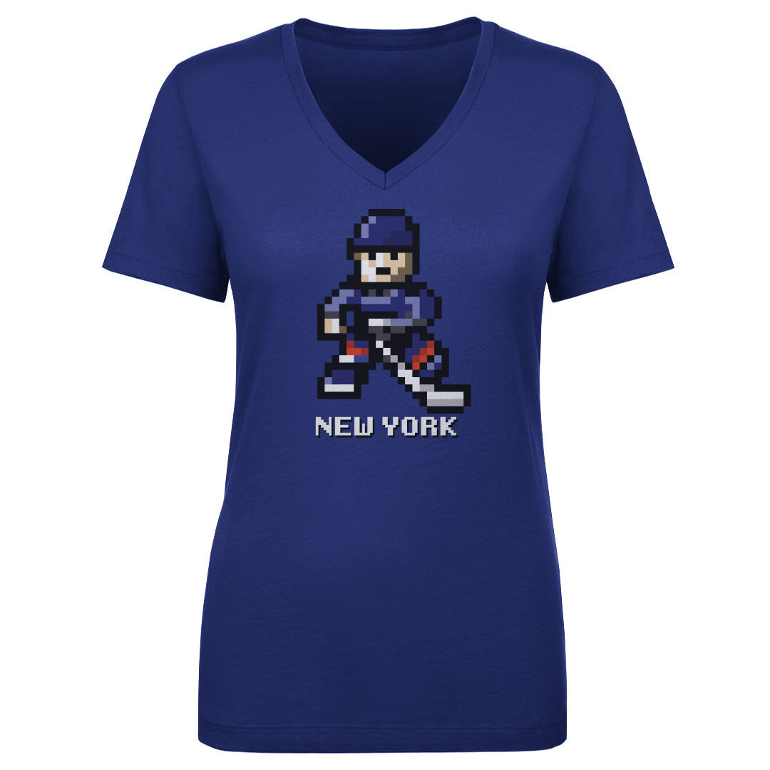 New York I Hockey 8-bit WHT