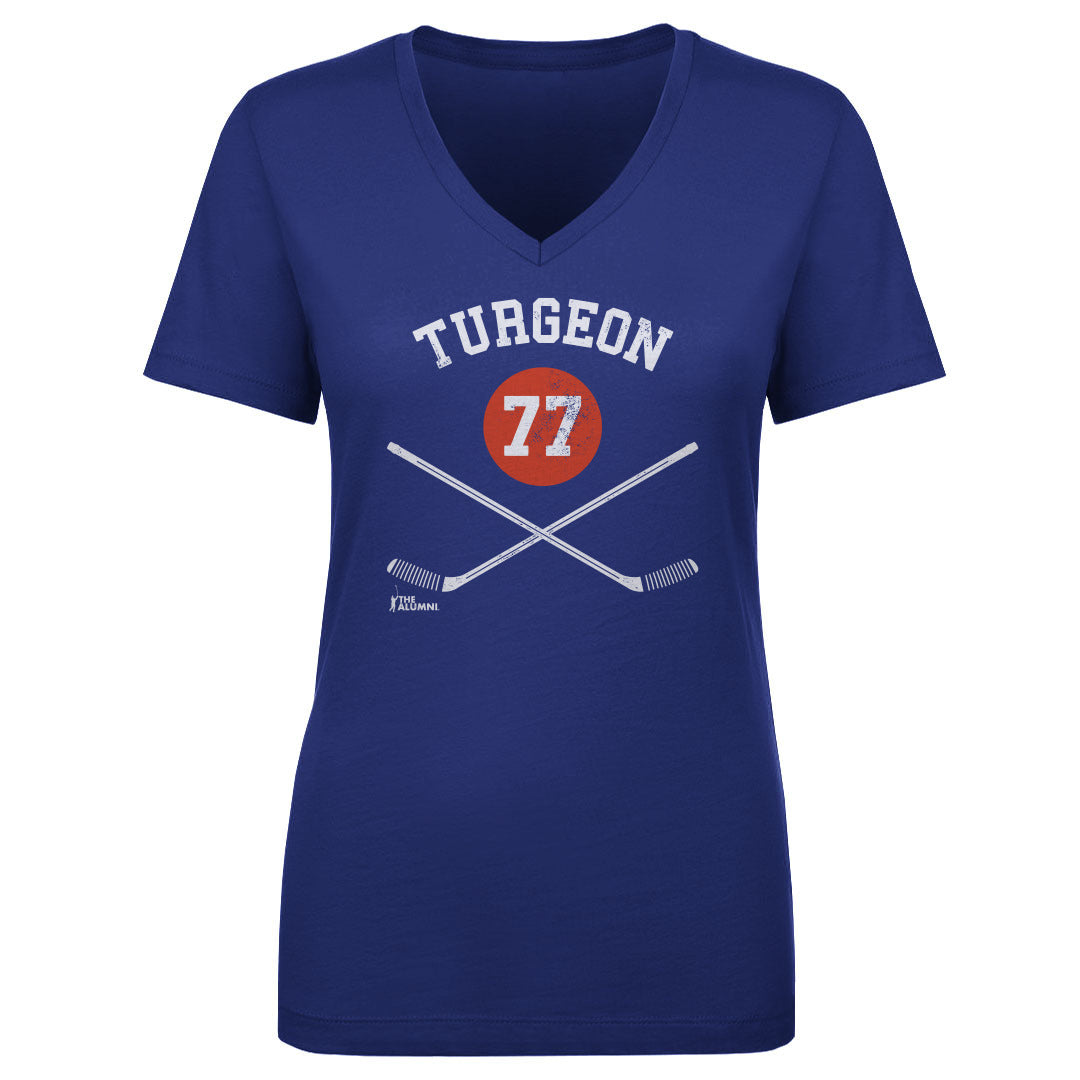Pierre Turgeon New York I 77 Sticks WHT