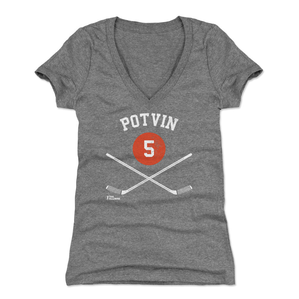 Denis Potvin New York I 5 Sticks WHT