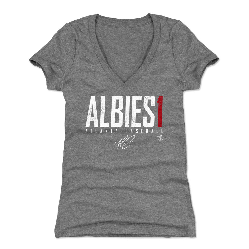 Ozzie Albies Atlanta Elite WHT