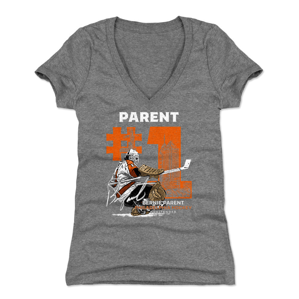 Bernie Parent Throwback Number WHT
