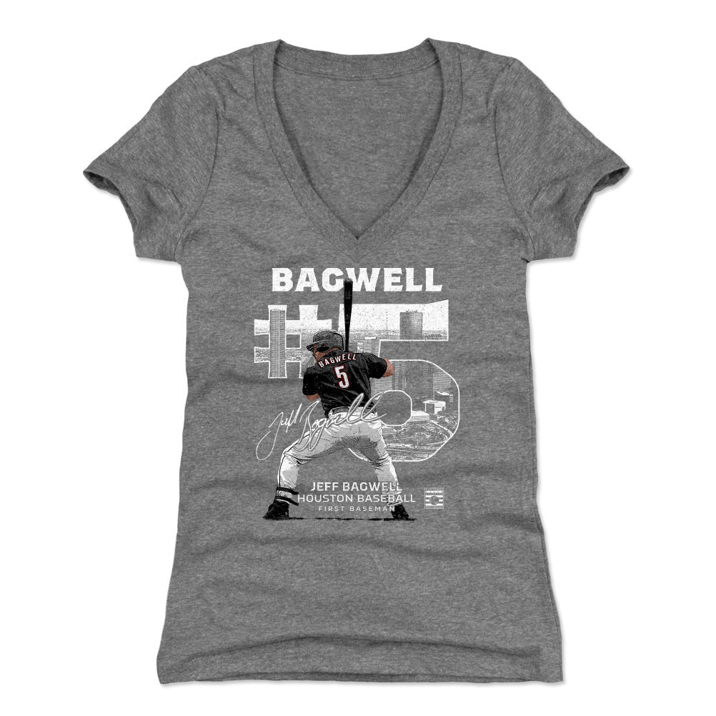 Jeff Bagwell Throwback Number WHT