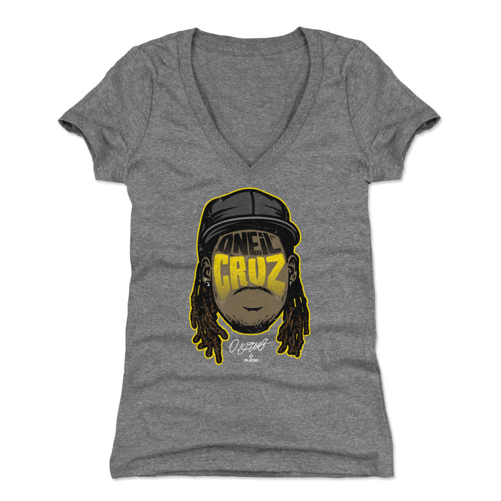 Oneil Cruz Pittsburgh Player Silhouette WHT