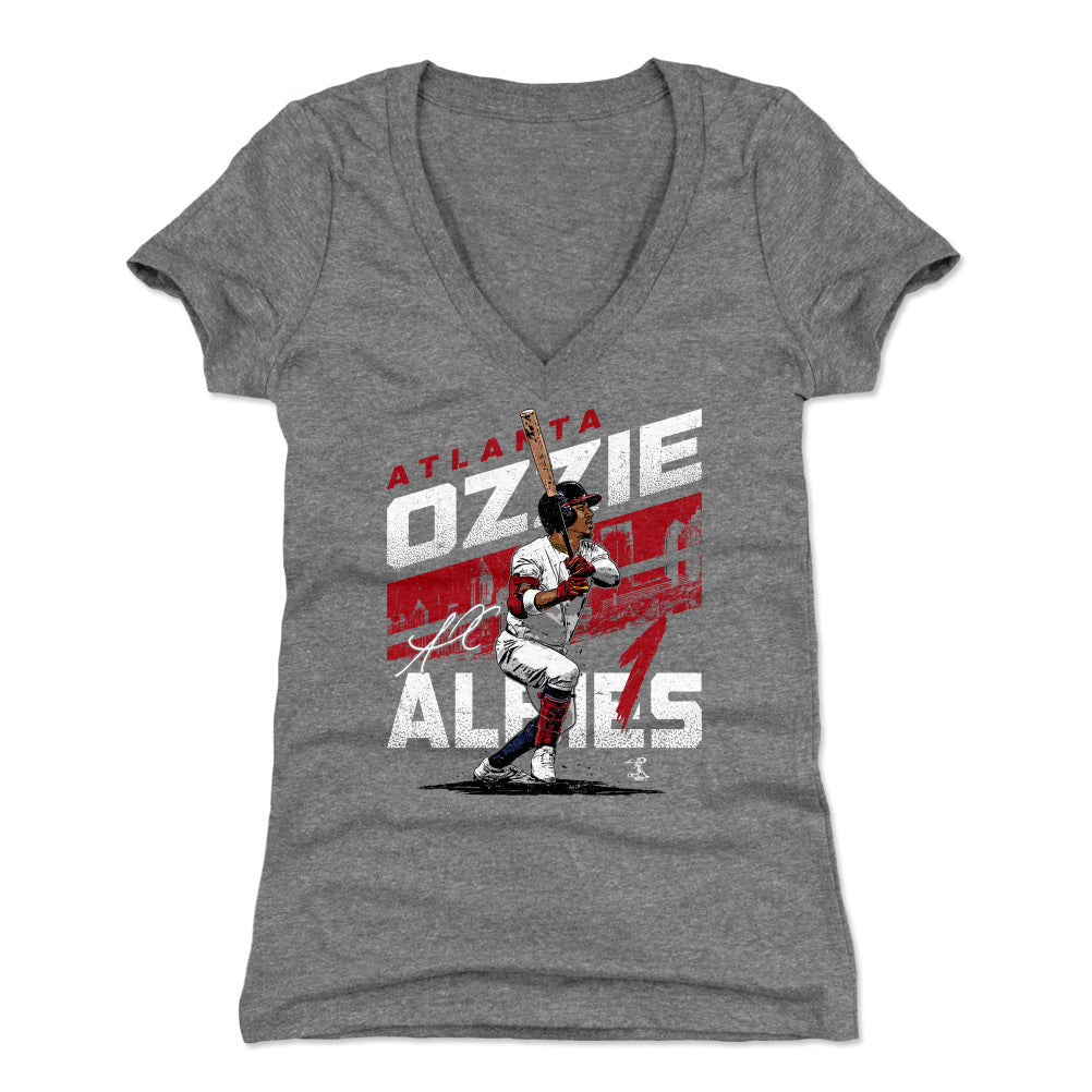 Ozzie Albies City Name WHT