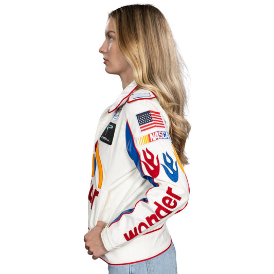 Wonder Bread Talladega Replica Stock Car Racing Movie Halloween Cosplay Costume Jacket