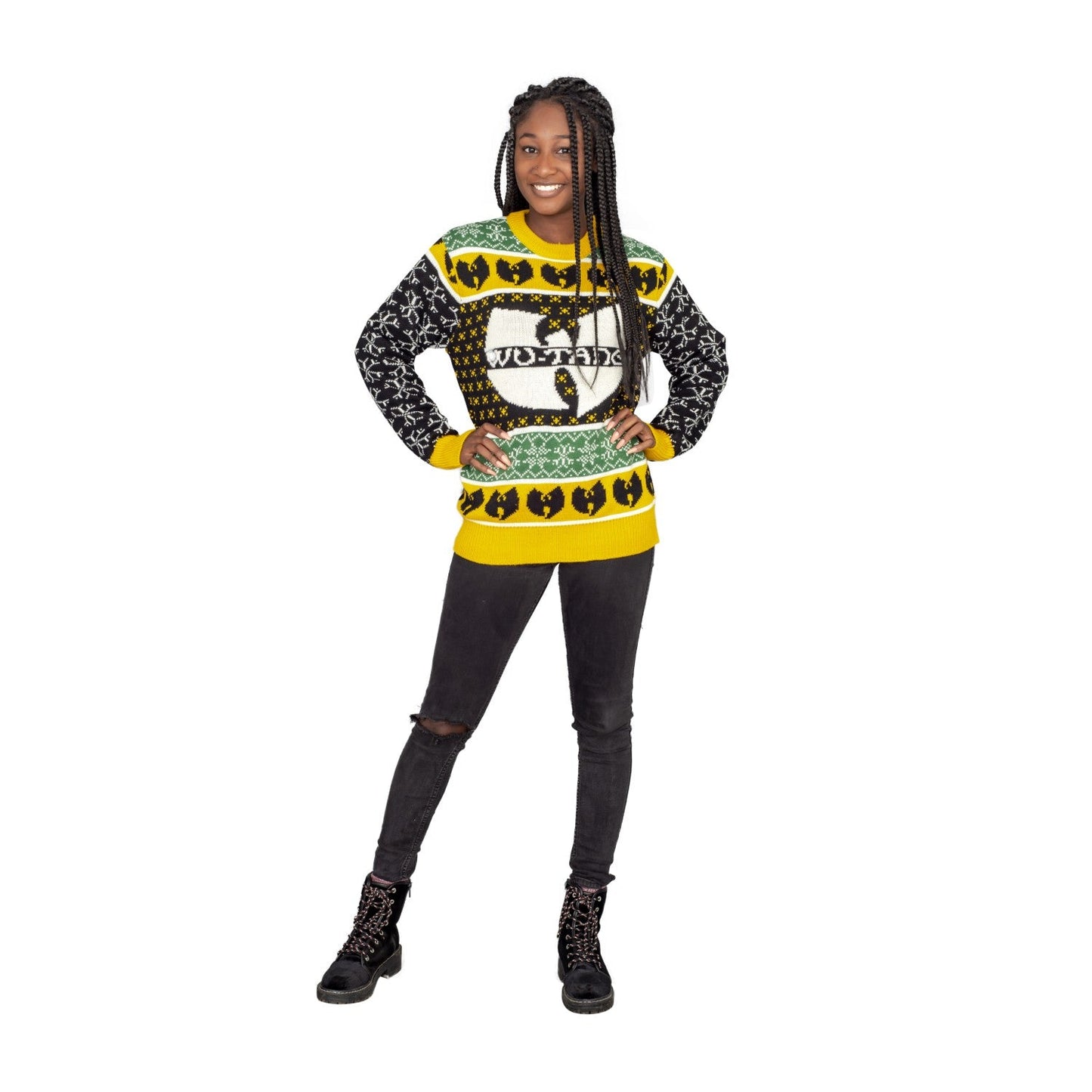 Wu-Tang Clan Killer Bee Logo Ugly Christmas Sweater