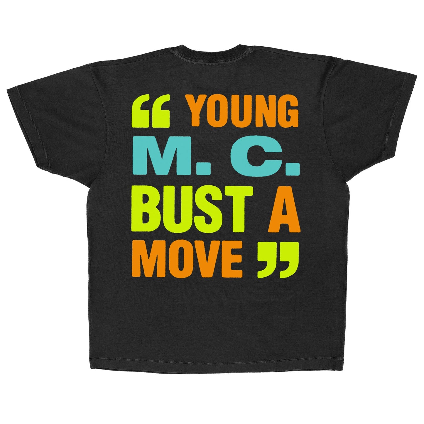 Young MC - Manic Mens T Shirt Black