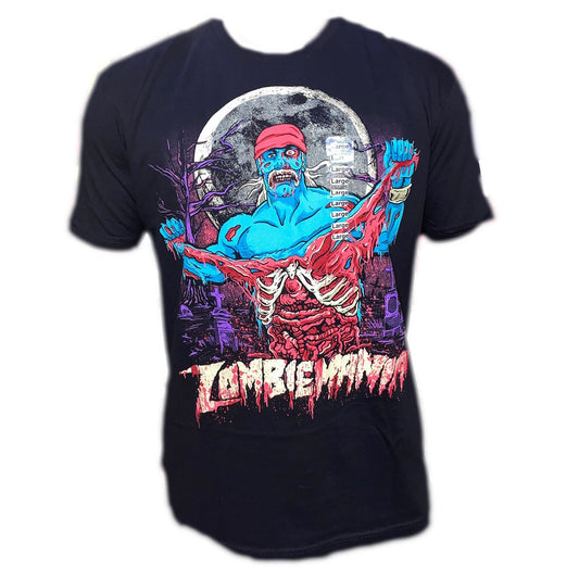 Hulk Hogan Zombiemania Mens T Shirt Black