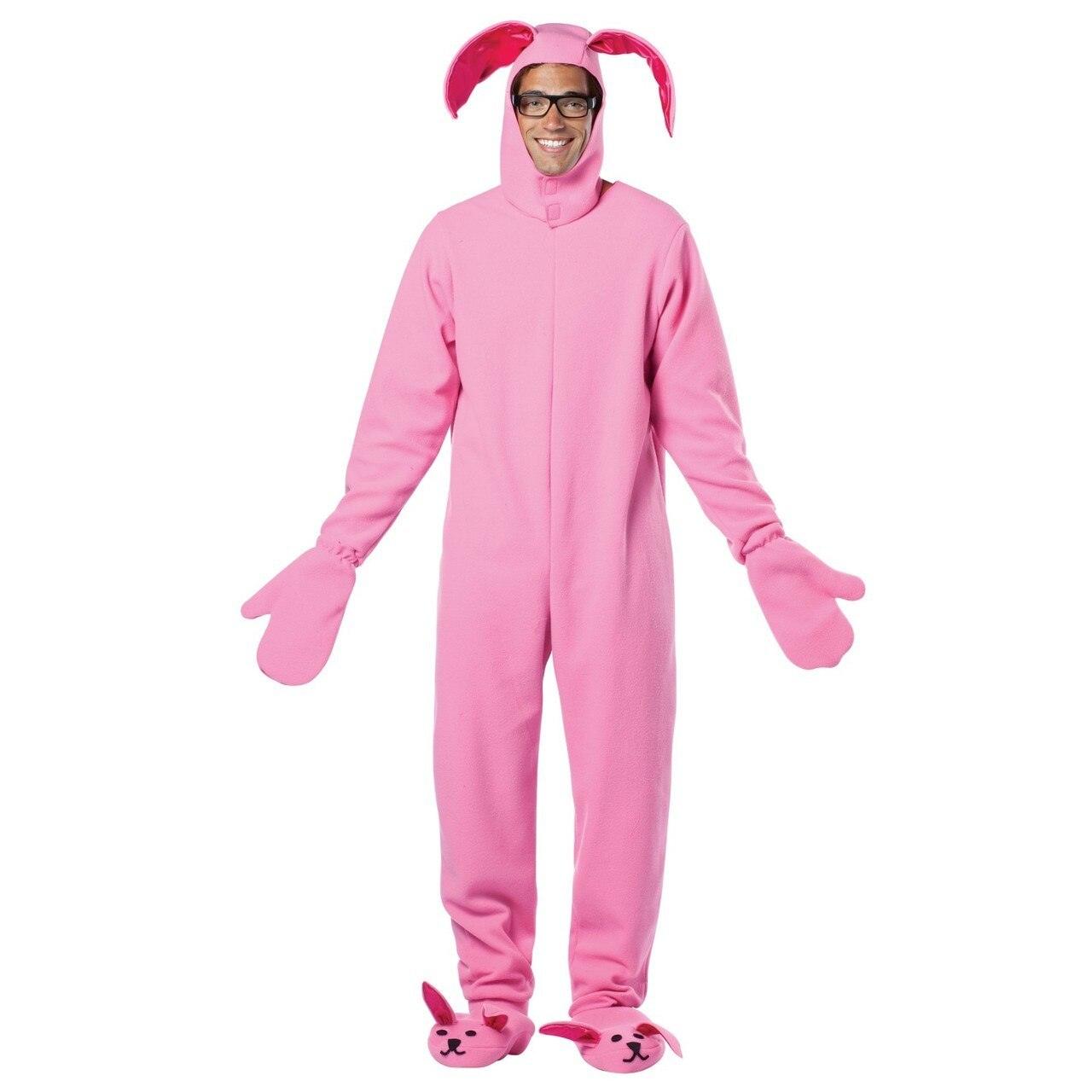 A Christmas Story Bunny Suit Pajama Gag Costume